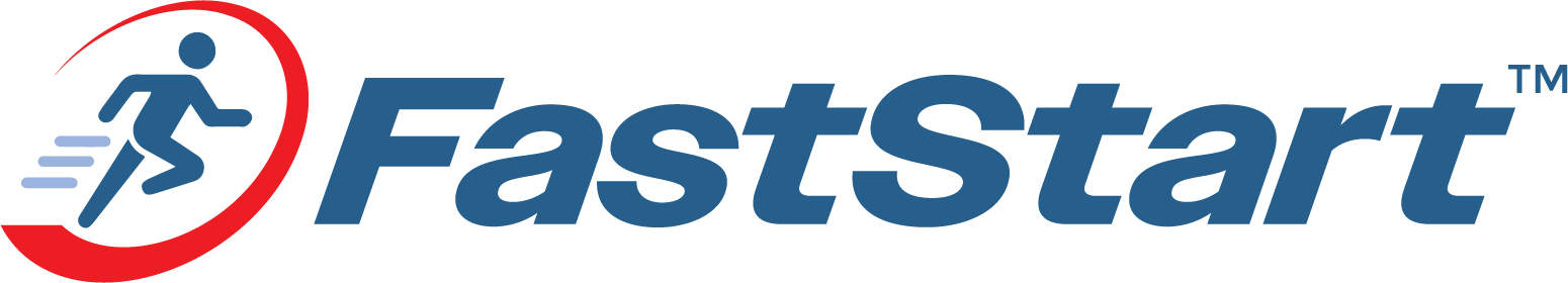 A green background with blue letters that say sts.