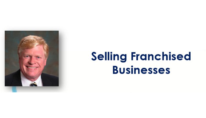 A picture of a person with the words " selling francs for businesses ".